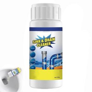 Lanoxie Déboucheur Pro,Deboucheur Evier Nettoyant Puissant Canalisation,Deboucheur Canalisation,Nettoyant Canalisation,En Cas D'eau Stagnante - Cuisine,Salle De Bains,Toilettes,Siphons De Sol (1PC) (FEIBAO&-Wu, neuf)