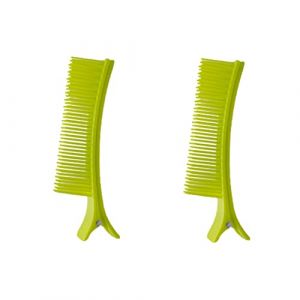 EPIGEIST 2 Pièces pince à cheveux taille pinces à cheveux pour rouleaux Coloration cheveux à coiffer pince cheveux pinces à cheveux professionnelles sectionnement des clips de coiffure Vert (Laimmde, neuf)