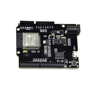 Hailege UNO R3 D1 R32 ESP32 ESP-32 CH340G Carte de d&eacute;veloppement WiFi Bluetooth 4MB Flash avec Micro USB pour Arduino (Hailege, neuf)