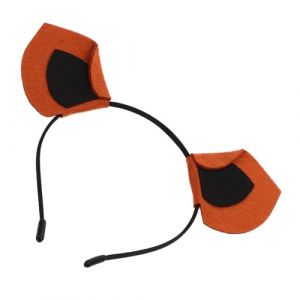 minkissy Bandeau coiffe de singe costume de singe oreilles enfants dessin animé porter accessoire de cheveux de fête Décor de cerceau de cheveux de fête Feutrine Brown (Master Self, neuf)