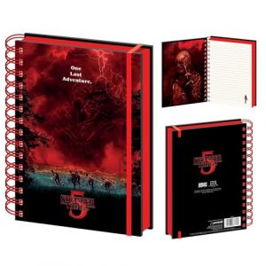 Stranger Things Vecna Sky Carnet &agrave; spirale A5 sous licence officielle Pyramid International Papeterie de qualit&eacute; sup&eacute;rieure Id&eacute;al pour l'&eacute;cole, le bureau ou les collectionneurs (Toys&Gamers Ltd, neuf)