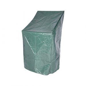 Laneetal Housse de Protection pour Meubles de Jardin Bâche Couverture en PE Imperméable pour Chaise de Jardin Vert 65x65x120/80cm (cg_europa, neuf)