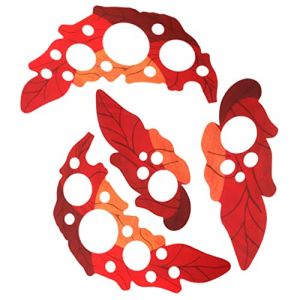 Vaguelly Pour Guitare Acoustique 2 Ensembles De Protection Anti-rayures En Rouge Autocollants De Guitare Folk Plaque De Protection Adh&eacute;sif Accessoire De Facile &agrave; Installer (Letesi, neuf)