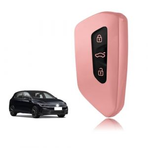 TOOMUME Coque Clé TPU Brillant, Etui Clé Étui Clé Adapté pour VW Volkswagen Cupra Formentor Born Golf 8 Seat Leon MK4 Ibiza Ateca Skoda Kodiaq Fabia Enyaq Octavia (TOOMUME, neuf)