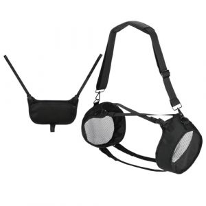 BELOWSYALER &Eacute;tui de protection pour haut-parleur avec fond antid&eacute;rapant et ceinture &agrave; bandouli&egrave;re r&eacute;glable pour Boombox 4 avec/sans sac de t&eacute;l&eacute;phone (AIlilywei, neuf)