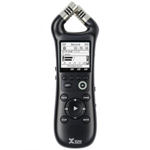 Xvive - XV1-R - Enregistreur numérique portatif avec microphones intégrés - enregistrement stéréo mono wav (Ivor Mairants Musicentre, neuf)