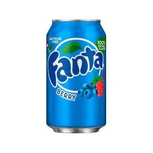 Canette de Soda Berry Myrtilles Framboises Fanta (Five-Star-Trading-Holland, neuf)