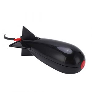 Les-Theresa Bombe Spod Peche, Bait Rocket Peche Carp Fishing Bait Canne A Spod Peche Carpe Mangeoires de Pêche Accessoires de Pêche à La Carpe Noir (BAIBIAO, neuf)