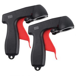 2 Pi&egrave;ces Poign&eacute;e de D&eacute;clenchement D'a&eacute;rosol Instantan&eacute;, Poign&eacute;e Compl&egrave;te de Machine de Pulv&eacute;risation Convertit Instantan&eacute;ment les Bombes A&eacute;rosols en Pistolets de Pulv&eacute;risation pour la Peinture de D&eacute;co (Janfcal-eu, neuf)