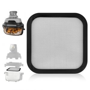 Protection Anti-&Eacute;claboussures Magn&eacute;tique pour Ninja CRISPi, Accessoire de Friteuse Air Chaud avec Inoxydable et R&eacute;sistant &agrave; la Chaleur, Compatible avec FN101EUGY, FN101EUSG etc (WeiCanBangYu, neuf)