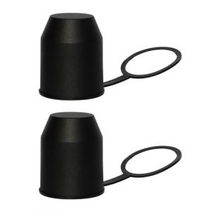 Lot de 2 capuchons de protection pour attelage de remorque, pour voiture, camping-car, remorque (ChulingTrading, neuf)