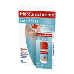 MERCUROCHROME - Pansement Liquide Crevasses Mains 3Ml - (Lot De 3) (Ma Biotique, neuf)