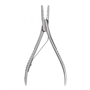 Pince d'extension de cheveux, outil d'extension de cheveux fonctionnel, outil d'extension de cheveux Microlink à 2 trous, acier inoxydable, micro-anneau, pour enlever les cheveux (Zippowolf, neuf)