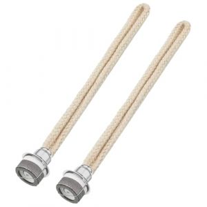 Mèches de Lampe à Huile, 2pcs, Mèche Brûleur Catalytique Durable et Sûr Remplacement Lampe D'huile de Parfum Mèches, Décoration de la maison, Mèche de Rechange Lampe d’Aromathérapie 13mm (Thuranda OÜ, neuf)