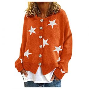 Sweat-Shirt Grande Taille Femme Pull Grenouille Kawaii T-Shirt Blanc Manche Longue Chemise Cowboy Manteau Yorkshire Veste Walhalla Blouson Cuir Marron Gilet de Soir&eacute;e (BAULMD（90% Big Promotion Without Discount Code ）, neuf)