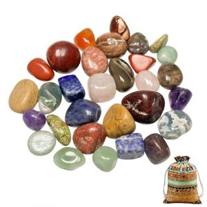 200 g de pierres pr&eacute;cieuses pour enfants (diam&egrave;tre 1 &agrave; 3 cm), pierres semi-pr&eacute;cieuses, pierres pr&eacute;cieuses color&eacute;es &agrave; d&eacute;terrer, pour anniversaire d'enfant (YingyuSHOP, neuf)