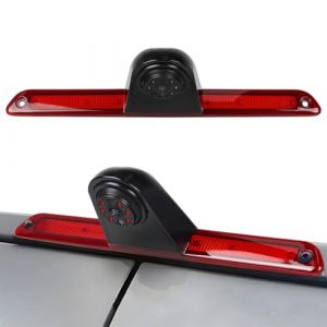 CAMECHO Cam&eacute;ra de Recul Feu Stop avec &Eacute;clairage | AHD 1280x720 & CVBS 640x480, IP67, 140&deg; | Compatible pour Mercedes Sprinter 2006-2019/pour VW Crafter 2007-2019 | Kit Plug-and-Play (Icamecho, neuf)