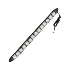 Hemousy Feux de jour à LED flexibles, feux extérieurs de voiture, Lumières LED de voiture extérieures, Lumières LED flexibles pour voiture, lumières LED automobiles, bande lumineuse LED pour voiture, (tomide, neuf)