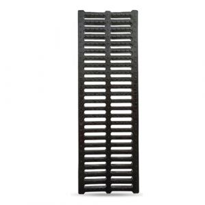 Caniveau Exterieur Grille de Drainage de Tranch&eacute;e Lin&eacute;aire en Plastique, Couvercle de Drainage Ext&eacute;rieur Robuste pour Terrasse de Jardin, Garage, Filtres &agrave; Eau de Pluie &Eacute;troits pour Bloquer(Black,15cm (Mr. Wang shop, neuf)