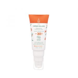 EQ Cr&egrave;me Solaire SPF30-50ml - Certifi&eacute;e BIO - Filtres min&eacute;raux - Haute protection solaire UVA/UVB (SURF HUT, neuf)