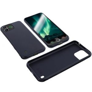 foto-kontor Coque Compatible avec Doro Aurora A30 / A31 Protection Noir Pochette Caoutchouc TPU t&eacute;l&eacute;phone Smartphone Bumper (Foto-Kontor, neuf)