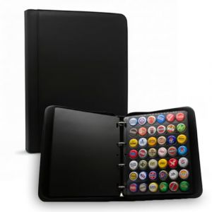 DOJA Barcelona - Album Capsules Bi&egrave;re 210 Emplacements - Rangement pour Collection Capsules Corona - Classificateur Capsules Champagne et Cava - Pochette Protectrice Raccoglitore pour Collectionneurs (DOJA Barcelona, neuf)