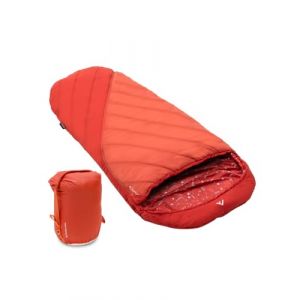 Qeedo Buddy Junior, Sac de Couchage Enfant, Momie, pour gar&ccedil;ons et Filles - Coralred (amago GmbH, neuf)