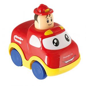 Bieco Voiture Pompiers | Friction Push and Go | Tut Tut Bolide | Petite Voiture B&eacute;b&eacute; 1 An | Tutute Bolide Pat Patrouille Jouet (BIECO Spielwaren, neuf)