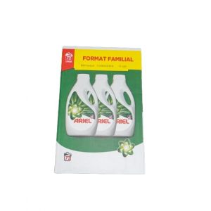 Ariel Lessive Liquide, 72 Lavages (3x24), Original, &Eacute;limination impeccable des taches en 1 seul lavage m&ecirc;me &agrave; basse temp&eacute;rature, avec la technologie COOL CLEAN (La Conqu&ecirc;te, neuf)