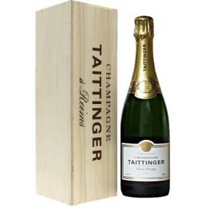 Taittinger - Champagne Jéroboam Cuvée Prestige 3L Sous Coffret Bois (Vinaddict, neuf)
