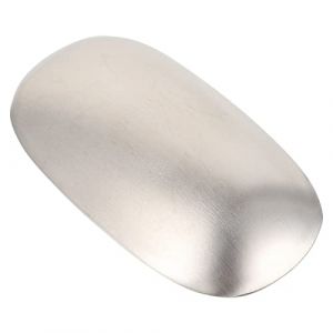 VALICLUD Savonnette en Acier Inoxydable Désodorisant pour Éliminer Outil Anti-Odeur Carré 1 Barre Cuisine et Mains Pratique (Cedongh, neuf)