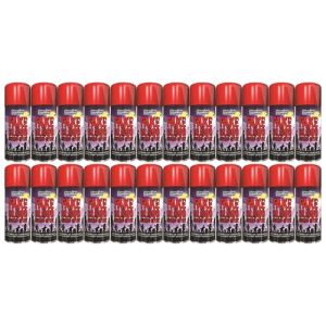Lot de 24 sprays de faux sang pour Halloween Effet tache de sang réaliste 200 ml (International Paint Suppliers, neuf)