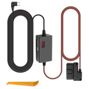 MEIRIYFA C&acirc;ble d'alimentation OBD OBD2 pour cam&eacute;ra embarqu&eacute;e, c&acirc;ble de charge OBD2 vers USB C, avec surveillance 24 heures, type C, 16 broches OBDII Step Down Hardwire Kit de chargeur pour cam&eacute;ra (shenzhenshi mili dianzi keji, neuf)