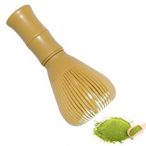 Fouet matcha en naturel, fouets à matcha, chasen matcha ceremonie japonais, fouet bambou thé matcha - pour la cérémonie du thé, la boisson, Matériau résine, Jaune (HUAN Shop, neuf)