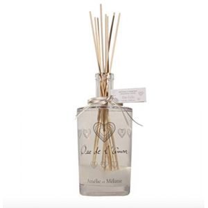 Bâtons à parfum "Que de l'amour" 300ml Amélie et Mélanie (Maléa Déco, neuf)