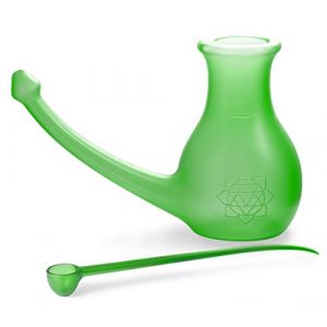 NoseBuddy neti pot, douche nasale ou lota pour nettoyage du nez de l'Ecole Scandinave de Yoga et de M&eacute;ditation (Mamocon AB, neuf)