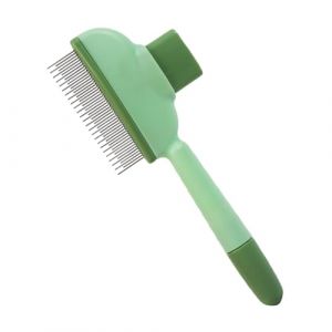 Zunishaone Démêler un peigne pour les chiens, un peigne démêlant les animaux de compagnie - PEUBLE DE MASSAGE DE MASSAGE DE DÉTRAGES DE DÉTES DE METAL LONGES ET COURTS | Accessoires pour animaux de (utiaesg, neuf)