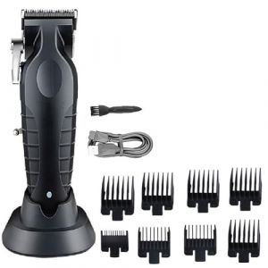 Tondeuse Cheveux Professionnelle, Barber Hair Cut Machine Cordless Hair Trimmer Professional Rechargeable Electric Hair Clippers With Charging Base (nanfengxianluoleixiaoshoubu, neuf)