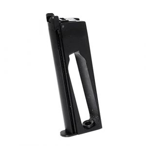 Airsoft Parties WE (WE-Tech) 16rd Co2 Magazine Chargeur de Co2 pour EMG SAI Red/AW NE Series/WE Single Stack 1911 GBB Pistolet Black Noir (Airsoft Gang, neuf)
