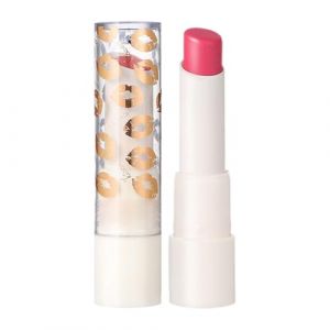 Baume à lèvres avec couleur rouge, rouge à lèvres hydratant, naturel, durable, hydratant, disponible en 8 couleurs, acide butyrique (D, taille unique) (Poouzi, neuf)