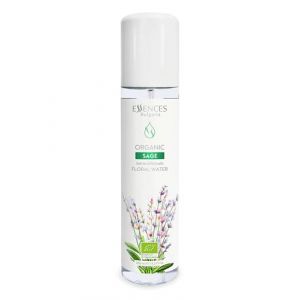 Essences Bulgaria Eau Florale de Sauge Bio 250ml | Peau grasse | Rafra&icirc;chissant et nettoyant | Resserrement des pores | Excellent apr&egrave;s-rasage | Sans alcool | V&eacute;g&eacute;talien | Sans cruaut&eacute; (Essences Bulgaria, neuf)