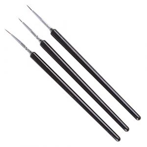 Lot de 3 pinceaux de peinture gel acrylique en nylon pour les amateurs d'art (ChaoYao, neuf)