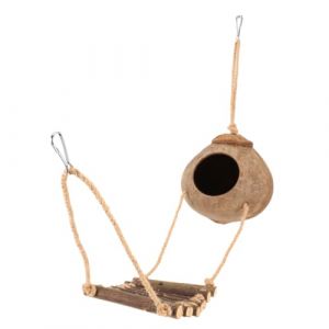 CIYODO Maison de cachette de lézard Grotte cachée par Les Reptiles Terrarium Abri pour Reptiles Maisonnette pour Reptiles Animal cachette pour Petits Animaux Refuge pour lézards (Jikay, neuf)