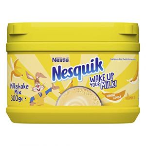 Nesquik Poudre de milkshake saveur banane 300 g (lot de 5) (JK TRADERS BV, neuf)