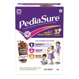 Abbott Pediasure chocolat 1 kg / 35.2oz - pot en plastique - pour les enfants de 2 à 10 ans (Jubilant Life Sciences, neuf)