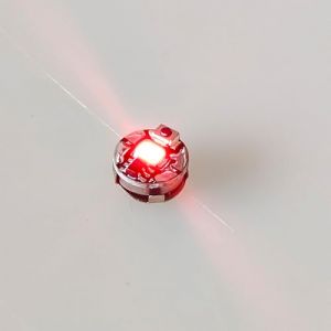 1 lampe LED miniature sans fil avec piles bouton pression pour mod&eacute;lisme, robots, voitures, d&eacute;coration de maison (JiHengUS, neuf)