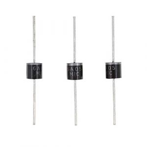 HUABAN 5 pièces 6A05 Diode de redressement 6A 50V R-6 Axial 6 Amp 50 Volt (ERIC ELECTRONICS TECHNOLOGY LIMITED, neuf)