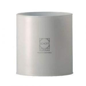 SCHOTT-SUPRAX Original - Fabriqu&eacute; en Allemagne - Verre de rechange 80 mm x 80 mm pour lampes &agrave; gaz Campingaz Rhapsody, gaz thermique, Kemper et bien plus encore (Gaskocher24, neuf)
