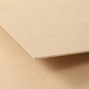 AtHaus 1x panneau MDF 3 mm | Fines plaques de bois pour le bricolage | Idéal pour laser, CNC, découpe ajourée, scie à chantourner, modélisme | Découpes au choix: 70x50 cm (AtHaus, neuf)
