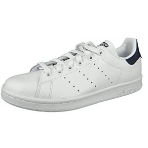 adidas Mixte Stan Smith M20325 Baskets, Blanc Running White Running White New Navy, 42 2/3 EU (Espace Sport, neuf)